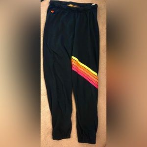 Aviator Nation Chevron 5 Stripe Sweatpants